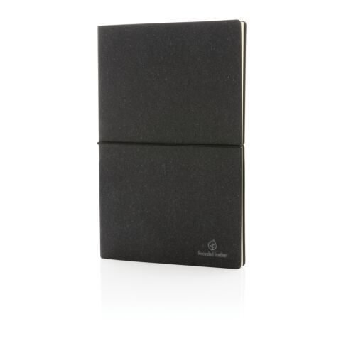 A5 recycled leather notebook