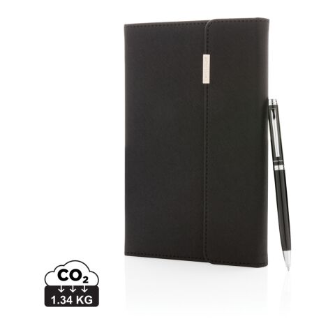 Swiss Peak Deluxe A5 Notebook &amp; Pen Set