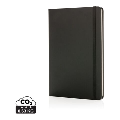 Standard hardcover PU notebook A5 black | No Branding | not available | not available