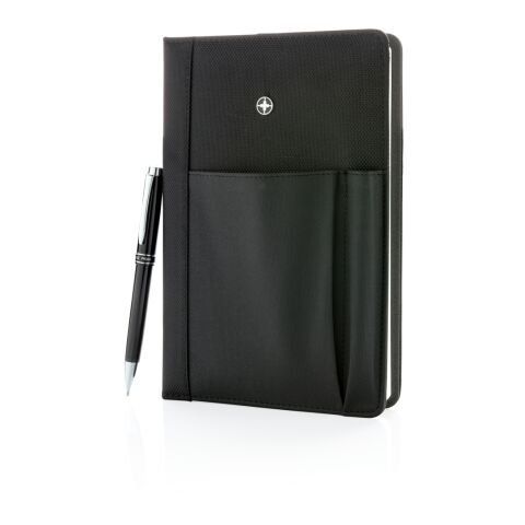 Refillable notebook and pen set