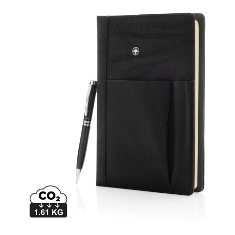 Refillable notebook and pen set