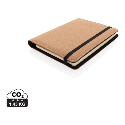Deluxe cork portfolio A5 with pen brown | No Branding | not available | not available