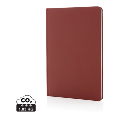 A5 Impact stone paper hardcover notebook red | No Branding | not available | not available