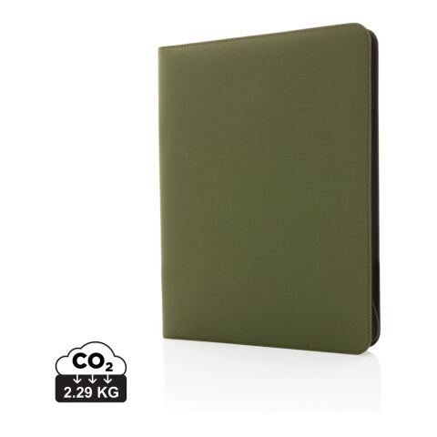 Impact Aware™ deluxe 300D tech portfolio with zipper