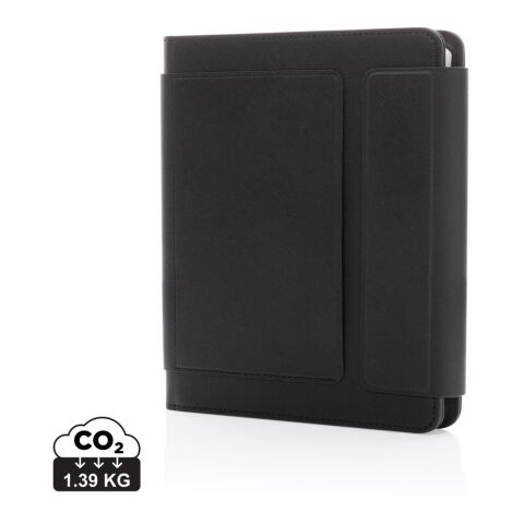 Swiss Peak Heritage RCS rPU A5 stone paper portfolio black | No Branding | not available | not available