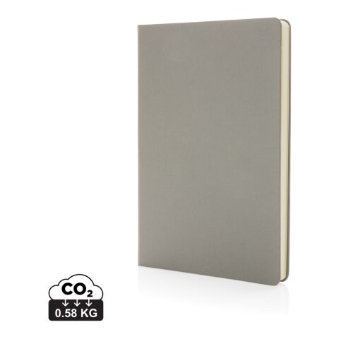 A5 FSC® hardcover notebook grey | No Branding | not available | not available