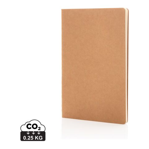 A5 FSC® standard softcover notebook brown | No Branding | not available | not available