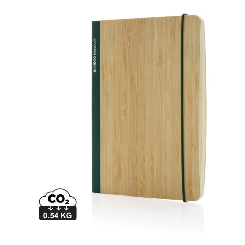 Scribe bamboo A5 Notebook green | No Branding | not available | not available