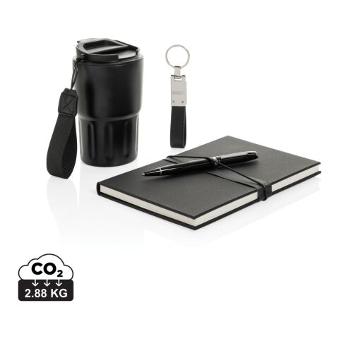 Swiss Peak RCS certified deluxe business gift set w/ tumbler