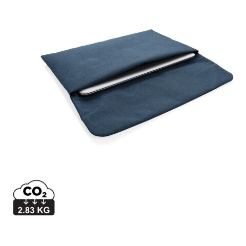 Magnetic closing 15.6&quot; Laptop sleeve PVC free blue | No Branding | not available | not available | not available