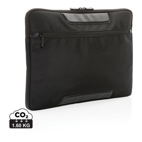 Swiss Peak AWARE™ RPET Voyager 15.6&quot; laptop sleeve black | No Branding | not available | not available | not available
