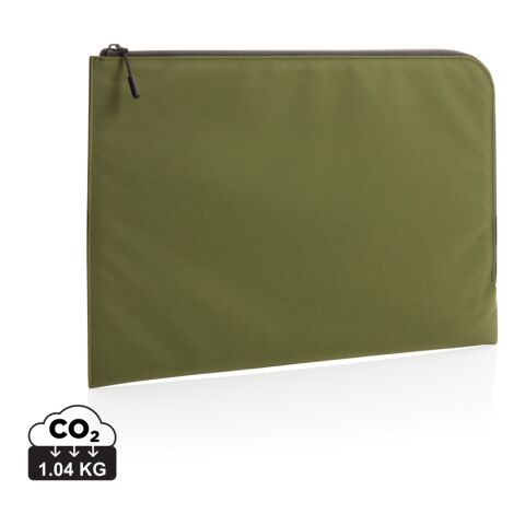 Impact Aware™ laptop 15.6&quot; minimalist laptop sleeve green | No Branding | not available | not available