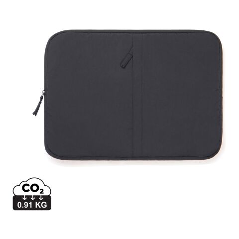 KENTO URBAN RCS recycled nylon 15.6 inch laptop sleeve black | No Branding | not available | not available | not available