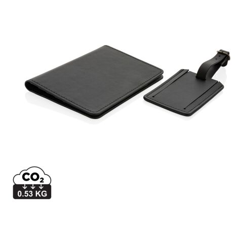 Swiss Peak GRS recycled PU travel gift set