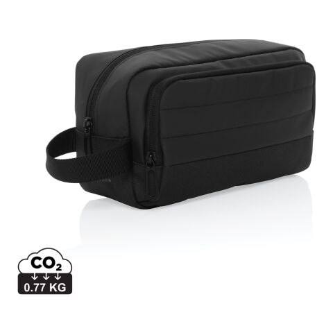 Armond AWARE™ RPET toiletry bag black | No Branding | not available | not available