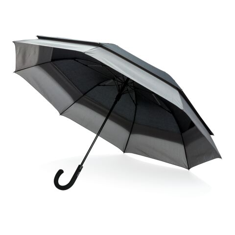 Swiss Peak 23&quot; to 27&quot; expandable umbrella black-grey | No Branding | not available | not available