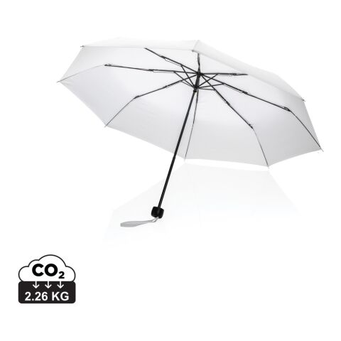 &quot;20.5&quot;&quot; Impact AWARE™ RPET 190T mini umbrella&quot; White | No Branding | not available | not available