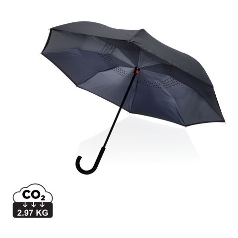 23&quot; Impact AWARE™ RPET 190T reversible umbrella anthracite | No Branding | not available | not available