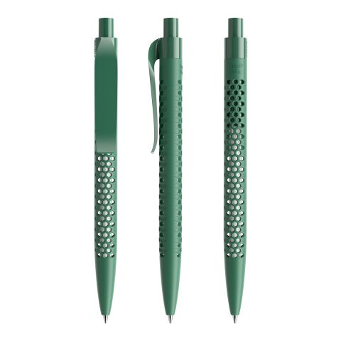 Prodir QS40 push ballpoint pen True Biotic dark green | Without Branding | Blue