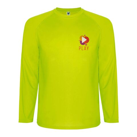 Montecarlo long sleeve men&#039;s sports t-shirt Standard | Fluor Yellow | M | No Branding | not available | not available | not available