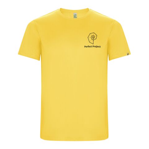 Imola short sleeve men&#039;s sports t-shirt Standard | Yellow | M | No Branding | not available | not available | not available