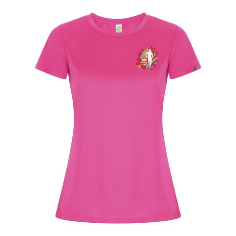 Imola short sleeve women's sports t-shirt Standard | Pink Fluor | 2XL | No Branding | not available | not available | not available