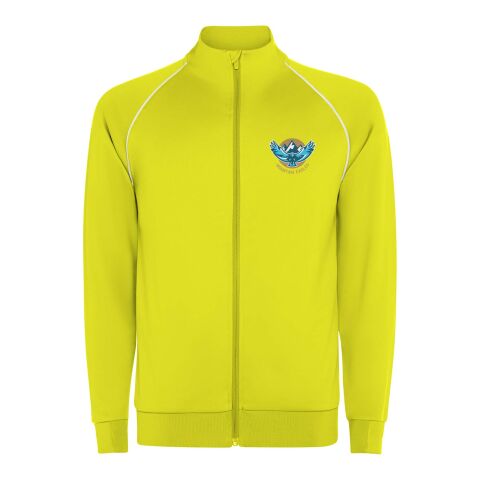 Valier full zip men's sweatshirt Fluor Yellow | M