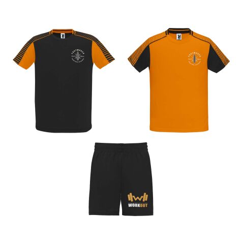 Juve unisex sports set Standard | Orange-Solid black | L | No Branding | not available | not available | not available