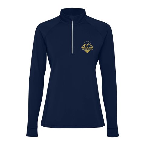 Estambul long sleeve women&#039;s half zip sweatshirt Navy Blue | S | No Branding | not available | not available | not available