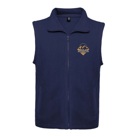 Bellagio unisex fleece bodywarmer Standard | Navy Blue | 3XL | No Branding | not available | not available