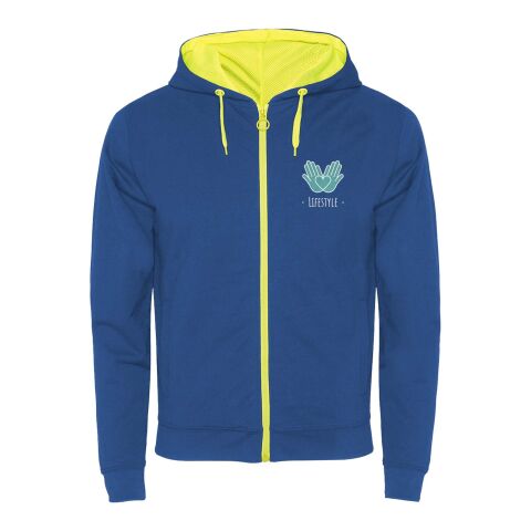 Fuji unisex sweat jacket Standard | Royal blue-Fluor Yellow | L | No Branding | not available | not available | not available