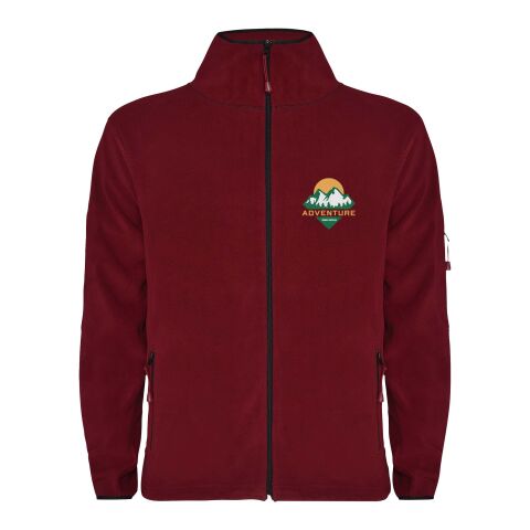 Luciane men&#039;s full zip fleece jacket Standard | Garnet | 2XL | No Branding | not available | not available
