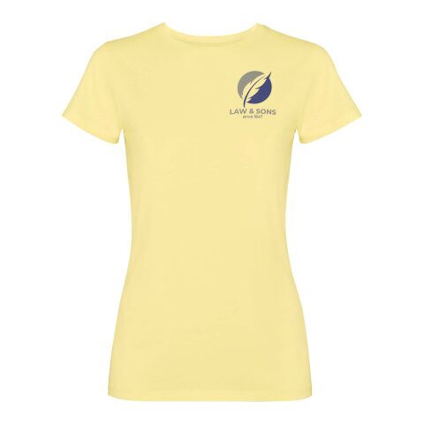 Fiyi short sleeve women&#039;s t-shirt Standard | Yellow | 2XL | No Branding | not available | not available | not available