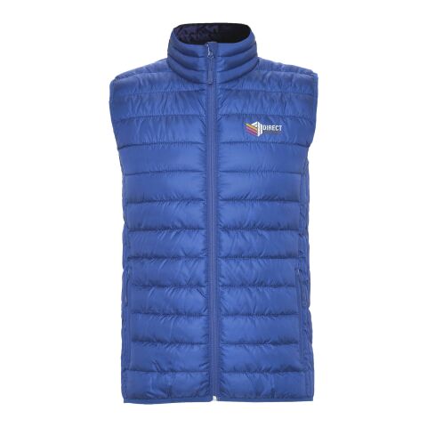Oslo men&#039;s insulated bodywarmer Electric Blue | 2XL | No Branding | not available | not available