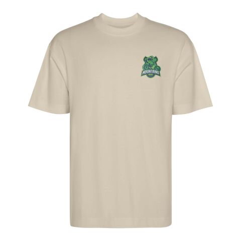 Chow oversized short sleeve unisex t-shirt Sand | L