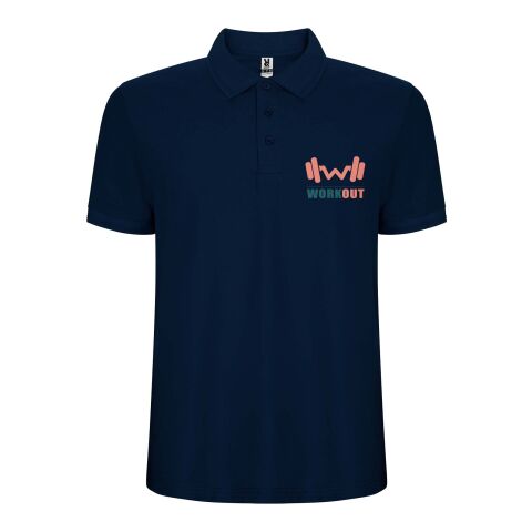 Pegaso Premium short sleeve men&#039;s polo Standard | Navy Blue | 4XL | No Branding | not available | not available | not available