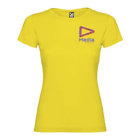Jamaica short sleeve women&#039;s t-shirt Standard | Yellow | M | No Branding | not available | not available | not available