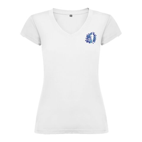 Victoria short sleeve women&#039;s v-neck t-shirt Standard | White | L | No Branding | not available | not available | not available