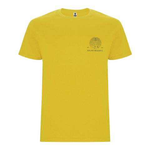 Stafford short sleeve men&#039;s t-shirt Standard | Yellow | M | No Branding | not available | not available | not available