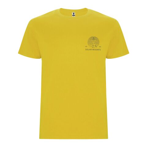 Stafford short sleeve men&#039;s t-shirt Standard | Yellow | M | No Branding | not available | not available | not available