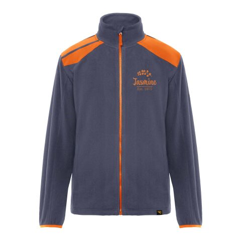 Terrano unisex microfleece jacket Standard | Lead-Orange | 3XL | No Branding | not available | not available