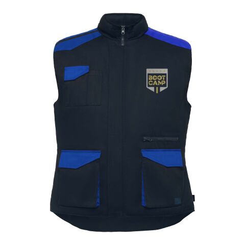 Armada multi-pocket workwear vest Standard | Navy Blue-Royal blue | L | No Branding | not available | not available | not available