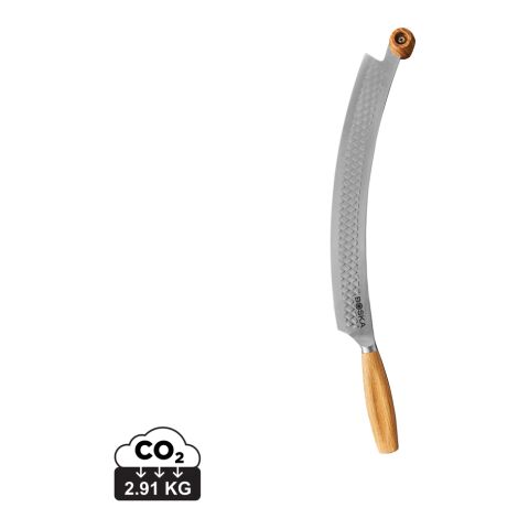 BOSKA Pizza &amp; Cheese Knife Oslo+Nr.4 steel-brown