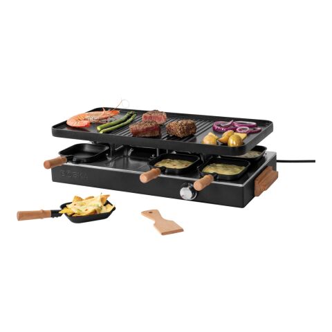 BOSKA Raclette Gourmet Party, 8 Person (EU Type F) black