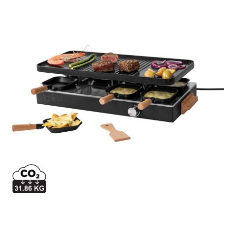 BOSKA Raclette Gourmet Party, 8 Person (EU Type F) black