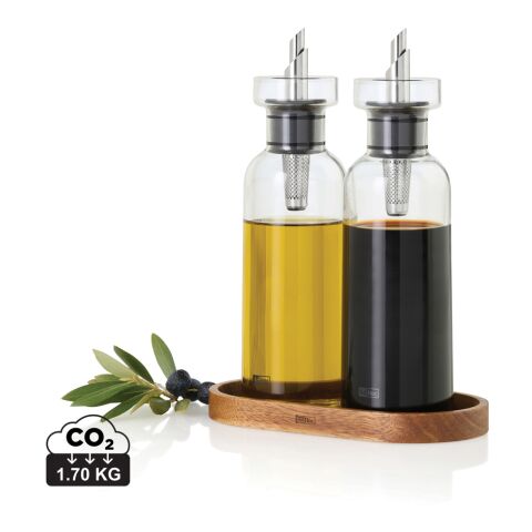 AdHoc Menage AromaPour Oil and vinegar pourer set 300ml White
