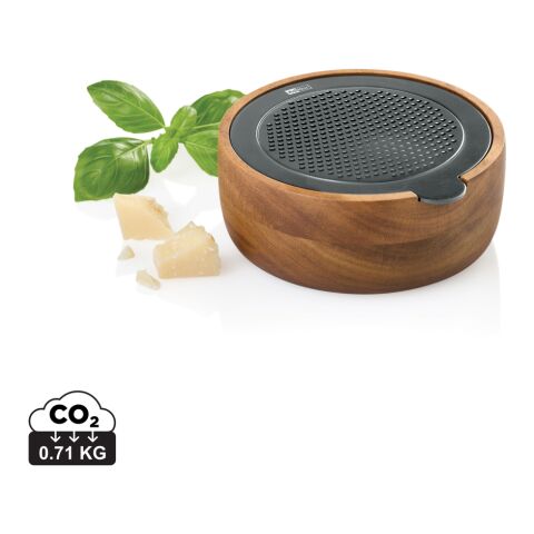 AdHoc CutnServe Table fine grater brown-black