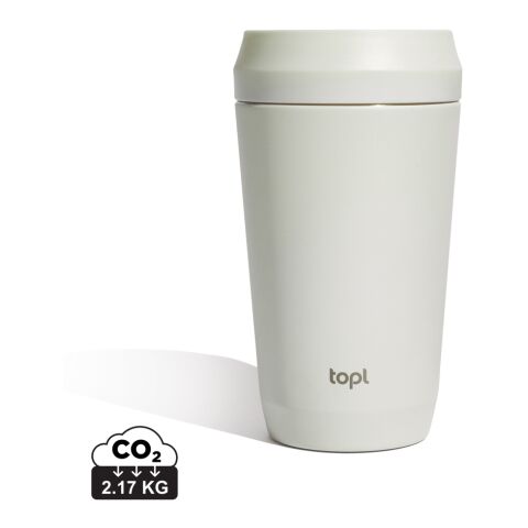 Topl Recycled Steel To Go Tumbler Patented 360 Lid 354ml brown | No Branding | not available | not available