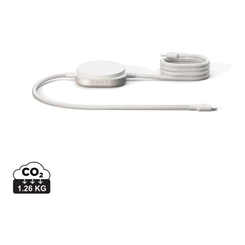 Zens Charging Cable USB C - C Pro 2 White