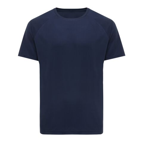 Iqoniq Tikal recycled polyester quick dry sport t-shirt navy | 5XL | No Branding | not available | not available